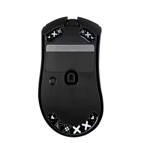 Mouse Skates Mouse Feet Mice Feet Smooth Glass Wireless Gaming Mouse feet Replacement for Razer Deat