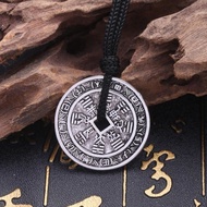Necklace BlackTALI Ancient Chinese Coin Pendant Mandarin Lucky Coin Original K122