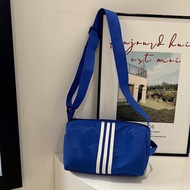 Travel Fitness Shoulder Bag Nylon Contrast Color Messenger Pillow Large Commuter Bag Fitness U3h4