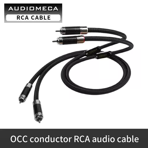 Audiomeca Occ hifi audio cable rca-rca audio connection cable CD power amplifier hifi audio cable 1 