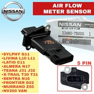 ORIGINAL NISSAN AIR FLOW METER SENSOR (5PIN) 22680-7S000 NISSAN SENTRA N16 LIVINA  LATIO ALMERA TEAN