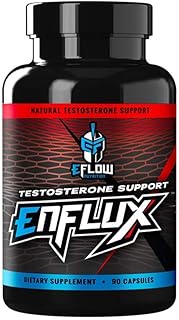 eFlow Nutrition Enflux Natural Testosterone Support with KSM-66 Ashwagandha - Supplement to Support 