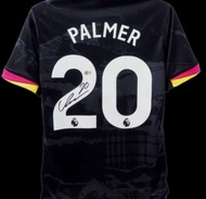 เสื้อเชลซี Cole Palmer ปี 2024-2025 ลายเซ็น PALMER ลายเซ็น Palmer Beckett ลายเซ็น Palmer เสื้อเชลซี