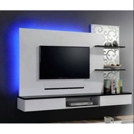 Wall TV Cabinet High Glo 7FT/Tv Cabinet Hanging