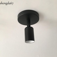 SHENGDA E27 Wall Lamp Base, Vintage Adjusted Direction Chandelier Base, Creative White Black E27/E14