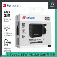 威寶 - 快速充電器 66881 2端口 35W PD 3.0 GaN II 充電器 USB Type C PD 快速充電器快叉PPS 快充火牛 USB充電器 叉電器