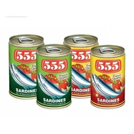 555 Sardines Spanish style / Regular /  Hot tomato Sauce