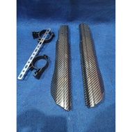 YAMAHA WR 155 CARBON FRONT SHOCK COVER