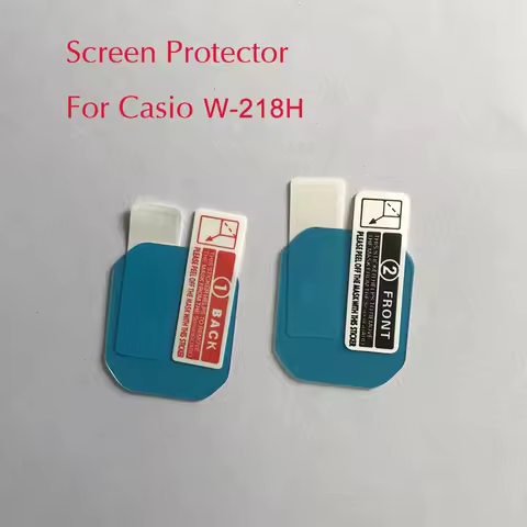 Nano Explosion-proof Screen Protector For W-218H W-218H-1AVDF Sport Watch Protective Film for W218H