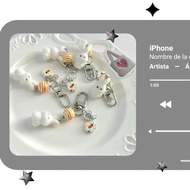 Gracielo | Next Day Delivery Cloud Bunny Charm Bag Couple Key Ring