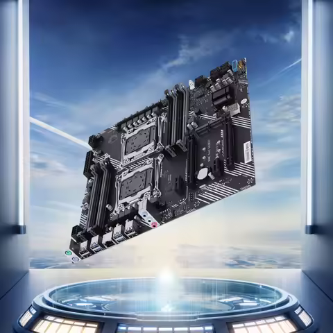 X99 Dual Motherboard 8 DDR4 Memory Slot Desktop Motherboard USB 3.0 USB 2.0 M.2 NVME SATA 3.0 Interf