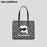 Karl Lagerfeld - K/IKONIK MONOGRAM LARGE TOTE กระเป๋าถือ/กระเป๋าสะพาย