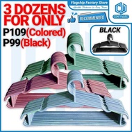 36Pcs 3Dozen FOR 99 Or 109Php Affordable Plastic Hanger Adult Color Round By Dozen Cb