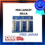 Lancing Device Otomatis/ PENA Bekam + Jarum / PENEMBAK JARUM / JARUM BEKAM