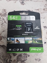 PNY 64GB SDXC microsd 記憶卡