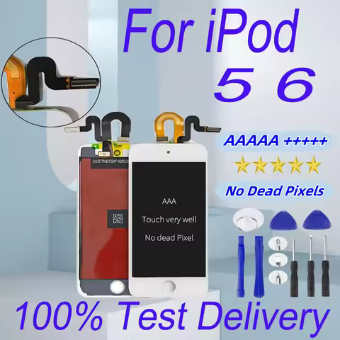 AAAAAA+++++ LCD For iPod Touch 4 5 6 LCD Touch Screen Digitizer Assembly For iPod Touch 5 6 Screen N