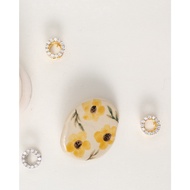 Julys-glint huggie earrings