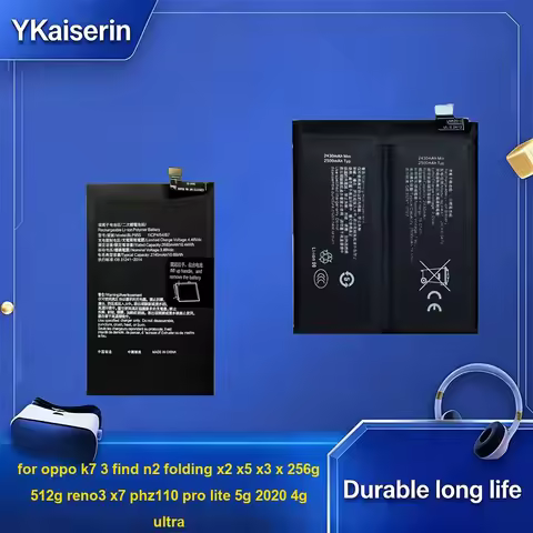 Battery BLP755 BLP769 BLP811 For Oppo K7 3 Find N2 Folding X2 X5 X3 x 256G 512G RENO3 X7 PHZ110 Pro 