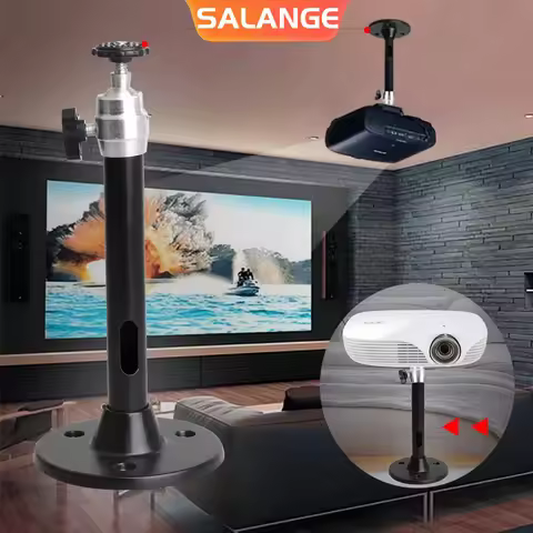 Salange Projector Bracket Wall Mount Stand Desk Ceiling Holder for HY300 YG300 J15 HY320 Mini Proyec