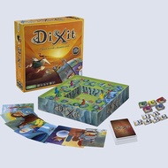 Wat 只言片语桌游卡牌画物语DIXIT妙语说书人亲子多休闲聚会游戏  Only Words Board Game Card Painting Story DIXIT Punch Storytelle