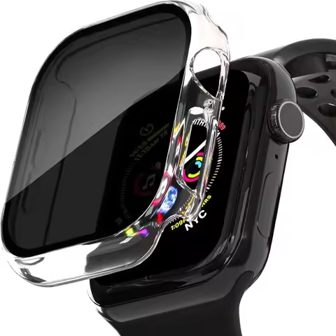 Privacy Anti-Spy Hard Bumper Screen Protector for Apple Watch 10 9 8 42mm 46mm 40mm Case Cover for I