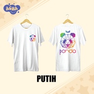 DJ Panda Adult T-Shirt Made of 30S Combed Cotton Unisex