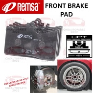 REMSA FRONT BRAKE PAD TOYOTA LEXUS LS430 SUMITOMO 4 POT CALIPER