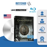 Game of Thrones Complete Eighth Season Steelbook [4K Ultra HD + Bluray]  Blu Ray Disc High Definition