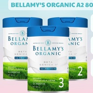 Bellamy's Organic A2 Formula Milk for Babies No. 1, 2, 3, 4 (800g)