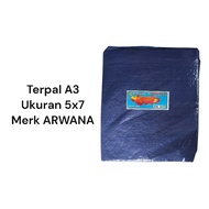 A3 Blue Silver Plastic Tarpaulin Size 5x7 meters | Plastic Tarpaulin | Tarpaulin | Arowana Tarpaulin