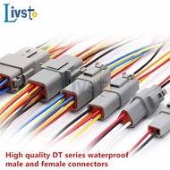 MALAYSIA..... 1 Pcs Deutsch DT connector with 15cm Wiring harness DT06-2S/DT04-2P 2P 3P 4P 6P 8P 12P