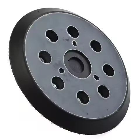 For Makita BO5030/BO5031/BO5041 Sanders 5 Inch Sanding Pad With 8 Dust Collection Holes Easy To Inst