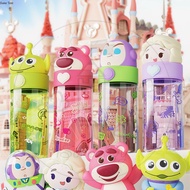 iSchoolDy Kids Cartoon Elsa Lotso Alien Buzz 500ML Tritan PP Water Bottle Air Botol