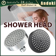 Shower Head Size 4 Inches Abs Wall-Mounted Material Can Be Used Rotating G1/2 Connector Accessories