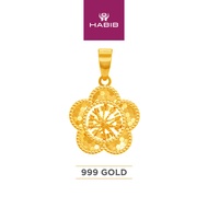 HABIB 999/24K Yellow Gold Pendant 9GP00351224