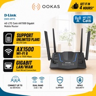 DLINK AX1500 WIFI 6 CAT6 4G LTE DWR-M975X and DWR-M955X Unlimited For All Plans & Telcos Direct SIM 