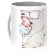 Bed. King Size. Coffee Bed Mug. King size. Coffee Mug