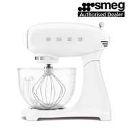 Smeg 50's Retro Style Aesthetic Stand Mixer SMF13 (White)