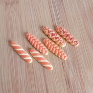 Toy Miniature Baguette Bread 1:12 / Miniature Dollhouse Baguette Bread 1:12