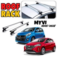 Perodua Myvi Car Roof Rack Carrier Rak Bumbung Cargo Roof Carrier Luggage Bar Kereta Myvi Aksesori