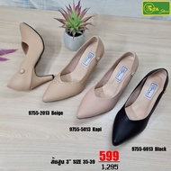SEA Shoes(ซีชูส์) 9755-013 รองเท้าคัทชู ดีไซน์เรียบหรู เดินเที่ยวก็ได้ ใส่ทำงานก็ดี