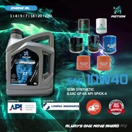 MOTION 10w40 4L API SP SEMI Synthetic Engine Oil Car