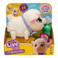 Little Live Pets My Pet Lamb Snowie Baby Safety Stuffed Animals, Soft Wool Toys, Can Make More than 