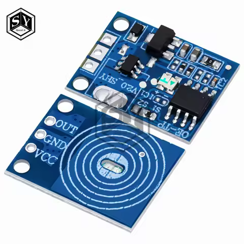 OE-TP capacitive touch button light touch switch module digital touch sensor LED no pole dimming 10A