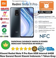 Xiaomi RedmiNote 9 Pro 6GB/64GB Note 9 pro 6/64Gb 9pro-6/64 gb-Resmi-