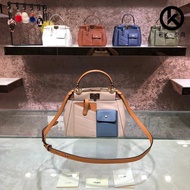 FENDI Ladies Bag Quality FENDI (FENDI) PEEKABOO Upgraded Version Cowhide Bag Body, Lining Pure Sheep
