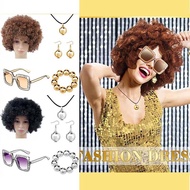 5 PCS 1970s Disco Ball Accessories Disco Accessories 70s Outfits for Women Disco Costume Accessoy fo