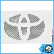 HASEPRO Magical Carbon NEO Rear Emblem (Black) for Toyota Sienta / Isis / VOXY NET6 [Direct from Jap