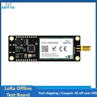 Papan Ujian Luar Talian LoRa Dengan Skrin OLED, Pemancar Penerima RF Jarak Jauh, Kit Ujian Siri EBYT
