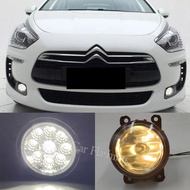 Fog Lights Headlight For Citroen C3 C4 C5 C6 C-Crosser Xsara Picasso 1999-2015 LED Fog Light Halogen